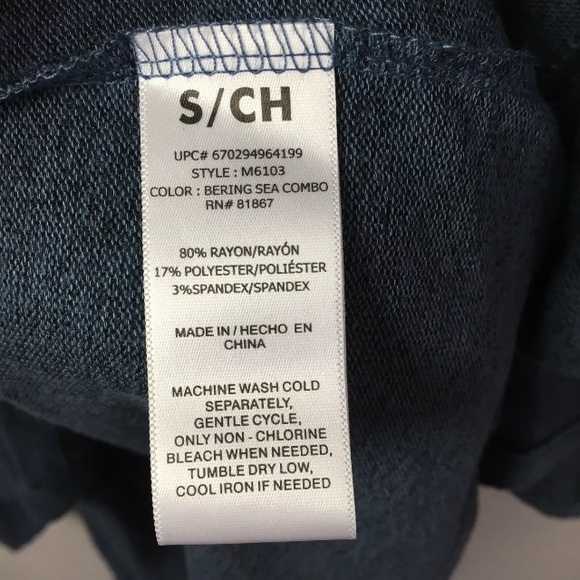 Olivia Sky Convertible Vest S Blue - Picture 7 of 8